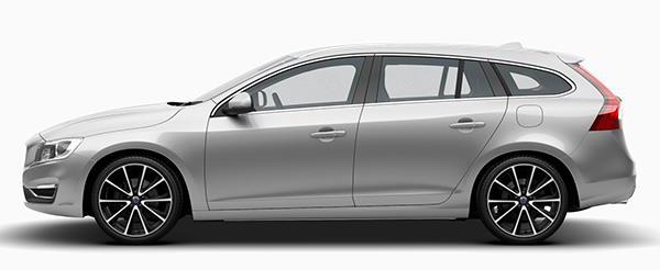 Volvo V60 Bright Gümüş Gri Volvo V60 Bright Gümüş Gri