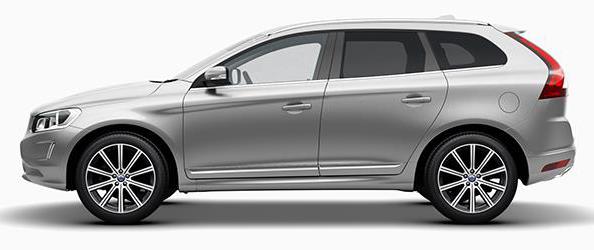 Volvo Yeni XC60 Bright Gümüş Gri Volvo Yeni XC60 Bright Gümüş Gri