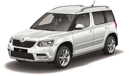 Skoda Yeti Ay Beyazı Skoda Yeti Ay Beyazı