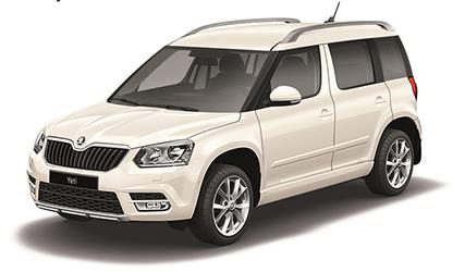 Skoda Yeti Şeker Beyazı Skoda Yeti Şeker Beyazı