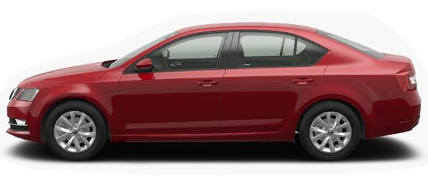 Skoda Octavia Metalik Kırmızı Skoda Octavia Metalik Kırmızı