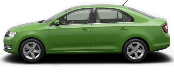 Skoda Rapid Çimen Yeşil Skoda Rapid Çimen Yeşil