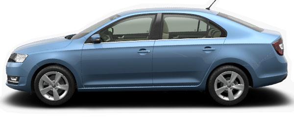 Skoda Rapid Metalik Mavi Skoda Rapid Metalik Mavi