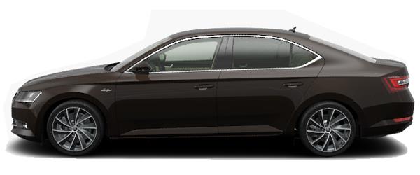 Skoda Superb metalik kahverengi Skoda Superb metalik kahverengi