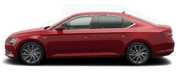 Skoda Superb Metalik Kırmızı Skoda Superb Metalik Kırmızı