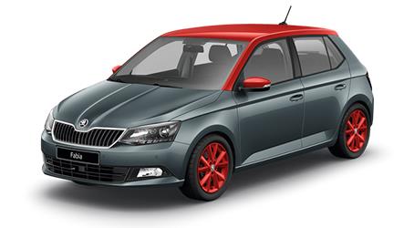 Skoda Fabia Metal Gri (Kırmızı Tavan) Skoda Fabia Metal Gri (Kırmızı Tavan)