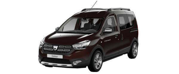 Dacia Dokker Combi Kızıl Kahve Dacia Dokker Combi Kızıl Kahve