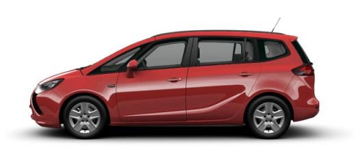 Opel Zafira Tourer Kırmızı Opel Zafira Tourer Kırmızı