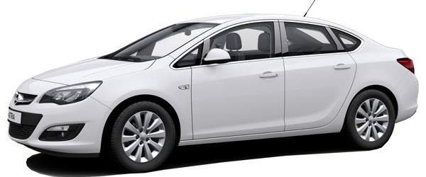 Opel Astra Sedan Kar Beyazı Opel Astra Sedan Kar Beyazı