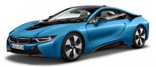 BMW i8 Coupe Açık Mavi BMW i8 Coupe Açık Mavi
