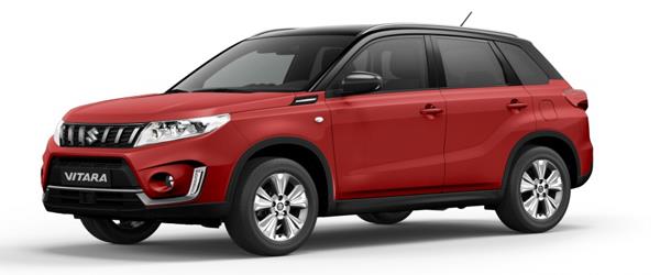 Suzuki Vitara parlak kırmızı ve siyah tavan Suzuki Vitara parlak kırmızı ve siyah tavan