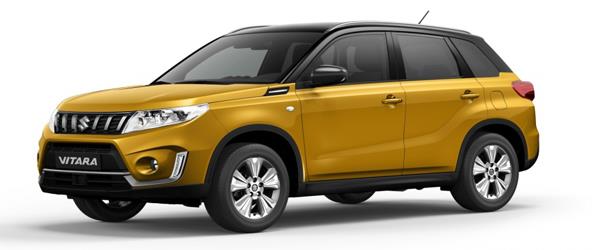 Suzuki Vitara sarı inci ve siyah tavan Suzuki Vitara sarı inci ve siyah tavan