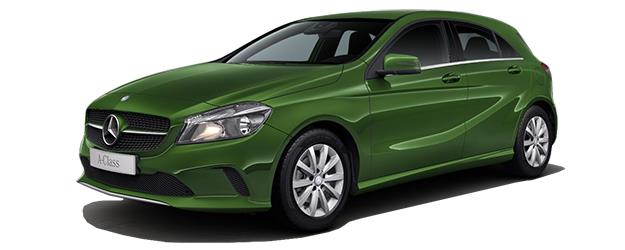 Mercedes A Serisi Yeşil Mercedes A Serisi Yeşil