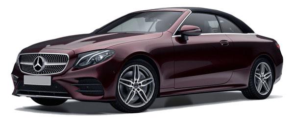 Mercedes E Serisi Cabriolet Rubelit Kırmızı Mercedes E Serisi Cabriolet Rubelit Kırmızı