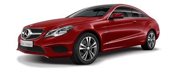 Mercedes E Serisi Coupe Ateş Kırmızı Mercedes E Serisi Coupe Ateş Kırmızı