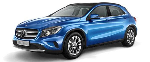 Mercedes GLA Off-Roader Deniz Mavisi Mercedes GLA Off-Roader Deniz Mavisi