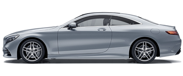 Mercedes S Serisi Coupe Metalik Elmas Gümüş Mercedes S Serisi Coupe Metalik Elmas Gümüş