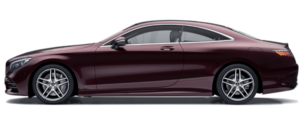 Mercedes S Serisi Coupe Rubelit Kırmızı Mercedes S Serisi Coupe Rubelit Kırmızı