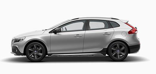 Volvo V40 Cross Country Gümüş Gri Volvo V40 Cross Country Gümüş Gri