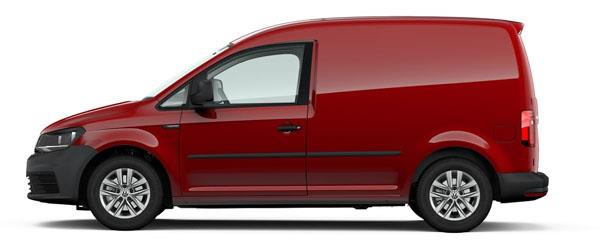 Volkswagen Caddy Maxi Van Kırmızı Volkswagen Caddy Maxi Van Kırmızı