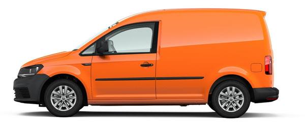 Volkswagen Caddy Maxi Van Turuncu Volkswagen Caddy Maxi Van Turuncu