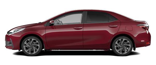 Toyota Corolla Mika Kırmızı Toyota Corolla Mika Kırmızı