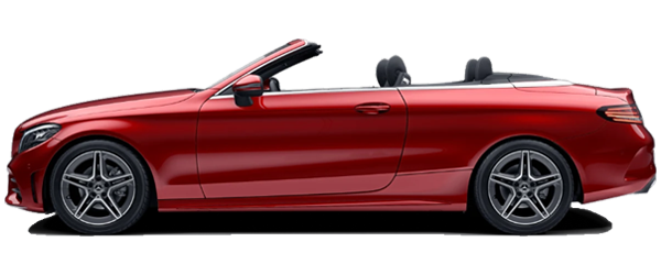 Mercedes C Serisi Cabriolet Metalik Sümbül Kırmızısı Mercedes C Serisi Cabriolet Metalik Sümbül Kırmızısı