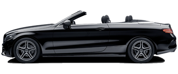 Mercedes C Serisi Cabriolet Opak Siyah Mercedes C Serisi Cabriolet Opak Siyah