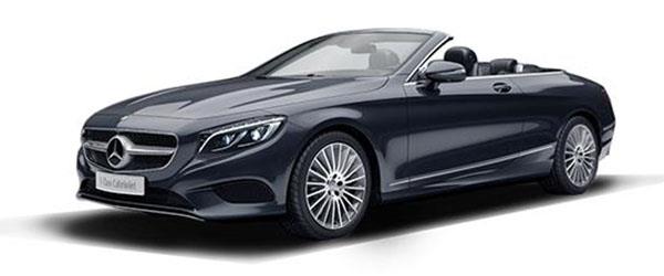 Mercedes S Serisi Cabriolet Antrasit Mavi Mercedes S Serisi Cabriolet Antrasit Mavi