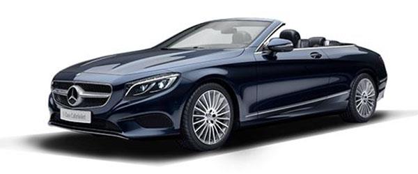 Mercedes S Serisi Cabriolet Cavansite Mavi Mercedes S Serisi Cabriolet Cavansite Mavi