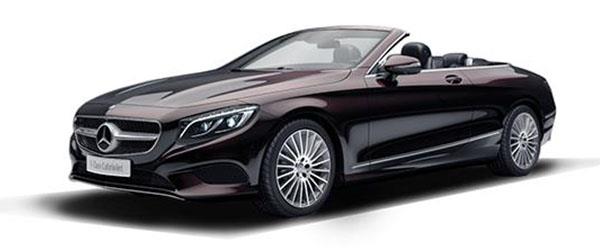 Mercedes S Serisi Cabriolet Siyah Yakut Mercedes S Serisi Cabriolet Siyah Yakut