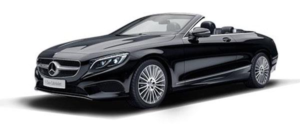 Mercedes S Serisi Cabriolet İnci Siyah Mercedes S Serisi Cabriolet İnci Siyah