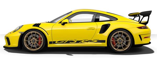 Porsche 911 Coupe Yarış Sarısı Porsche 911 Coupe Yarış Sarısı