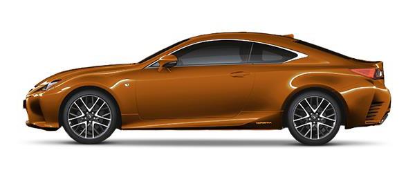 Lexus RC Güneş Sarısı Lexus RC Güneş Sarısı