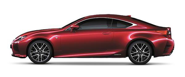 Lexus RC Parlak Kırmızı Lexus RC Parlak Kırmızı