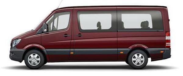 Mercedes Sprinter Okul Kadife Kırmızı Mercedes Sprinter Okul Kadife Kırmızı