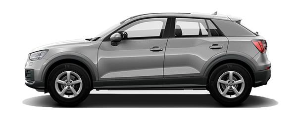 Audi Q2 Metalik Floret Gümüş Grisi Audi Q2 Metalik Floret Gümüş Grisi
