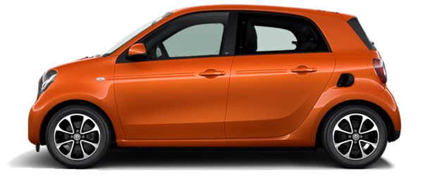Smart Forfour Turuncu Smart Forfour Turuncu