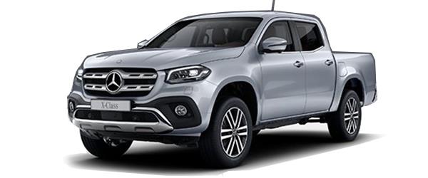 Mercedes X-Class Elmas Gümüşü Mercedes X-Class Elmas Gümüşü
