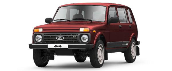 Lada Niva 5 kapı Kırmızı Lada Niva 5 kapı Kırmızı