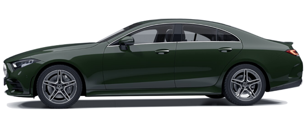 Mercedes Yeni CLS Coupe Klasik Yeşil Mercedes Yeni CLS Coupe Klasik Yeşil