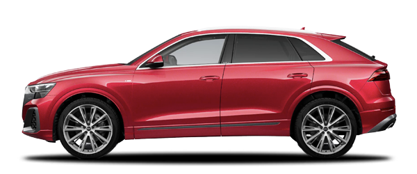 Audi Q8 Metalik Chili Kırmızı Audi Q8 Metalik Chili Kırmızı