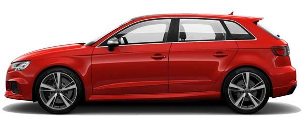 Audi RS 3 Sportback Metalik Kırmızı Audi RS 3 Sportback Metalik Kırmızı