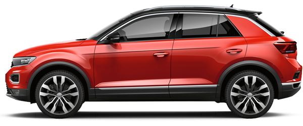 Volkswagen T-Roc Parlak Kırmızı Volkswagen T-Roc Parlak Kırmızı