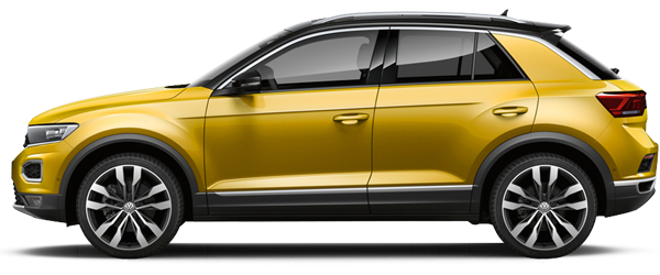 Volkswagen T-Roc Turmerik Sarı Volkswagen T-Roc Turmerik Sarı