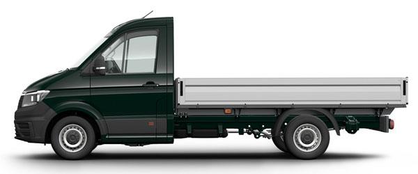 Volkswagen Crafter Pikap Bambu Yeşili Volkswagen Crafter Pikap Bambu Yeşili