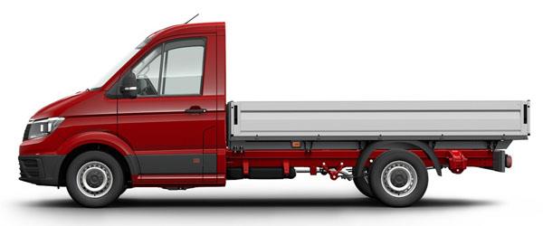 Volkswagen Crafter Pikap Kırmızı Volkswagen Crafter Pikap Kırmızı