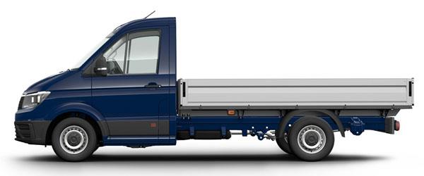 Volkswagen Crafter Pikap Okyanus Mavisi Volkswagen Crafter Pikap Okyanus Mavisi