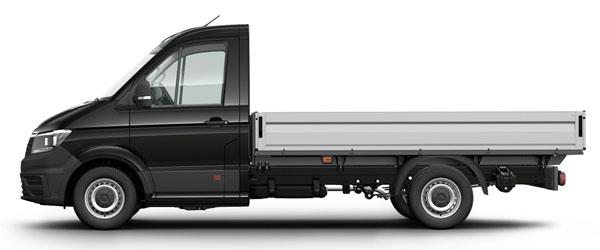 Volkswagen Crafter Pikap İnci Siyah Volkswagen Crafter Pikap İnci Siyah