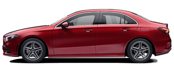 Mercedes A Serisi Sedan Metalik Kırmızı Mercedes A Serisi Sedan Metalik Kırmızı
